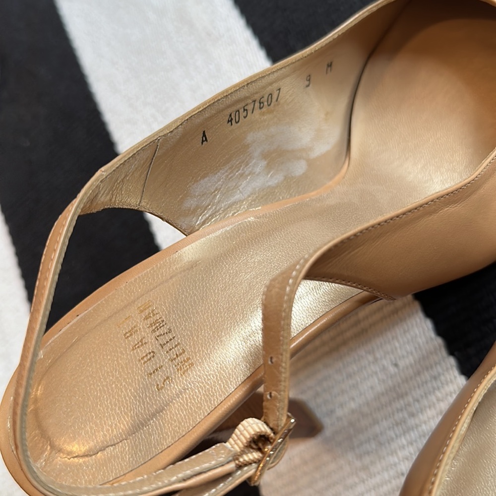 Stuart Weitzman Platform Sling Backs - image 6
